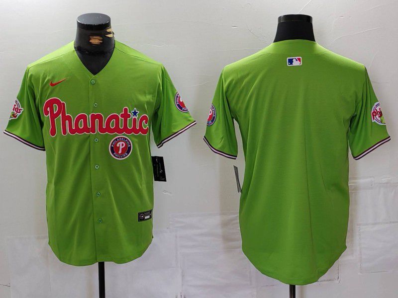 Men Philadelphia Phillies Blank Green Jointly 2024 Nike MLB Jersey style 8021